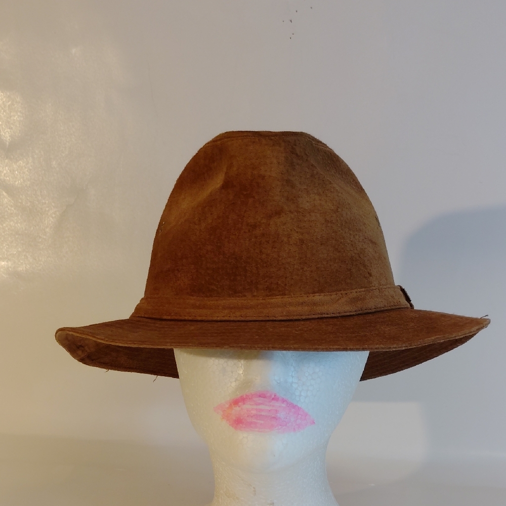 Dobbs Stylish Tan Fedora Hat for Men